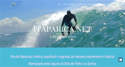 Desktop Screenshot of itaparica.net